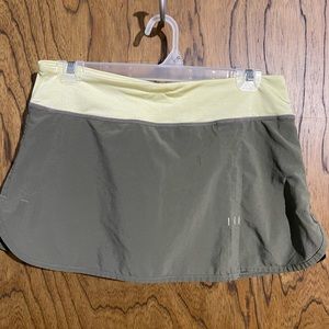 Lululemon Green Skirt